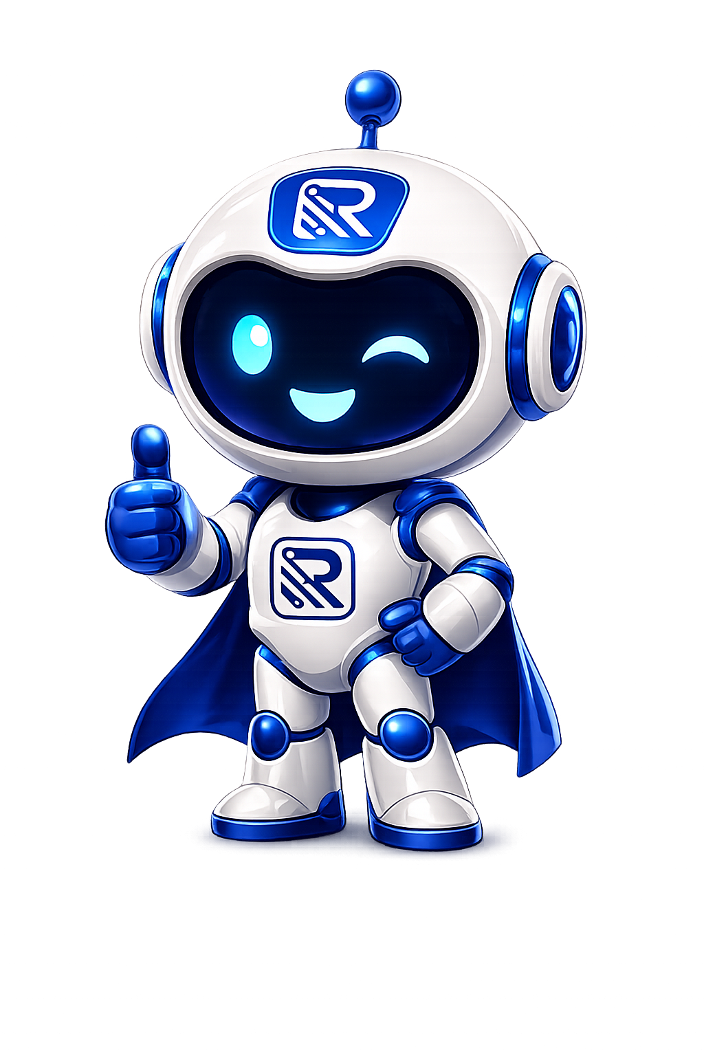 Mascote da Raiol Sistemas dando boas-vindas
